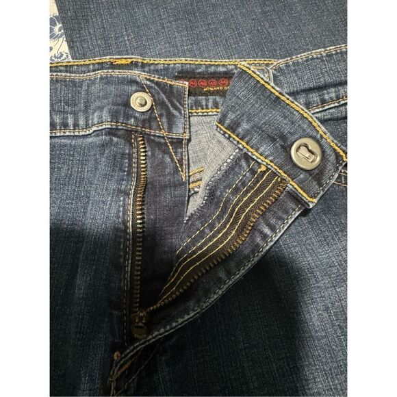 Adriano Goldschmied the legend flare blue jeans 32R - Picture 5 of 9